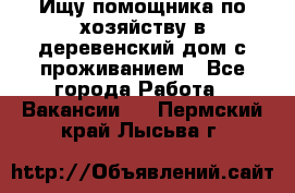 Ищу помощника по хозяйству в деревенский дом с проживанием - Все города Работа » Вакансии   . Пермский край,Лысьва г.